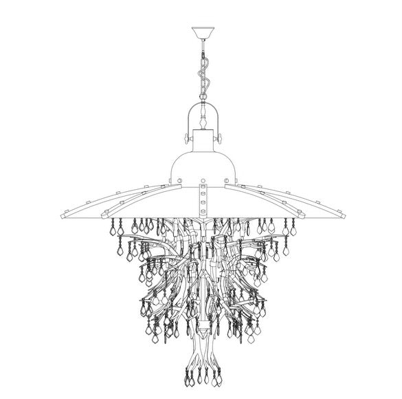 Antler Chandelier