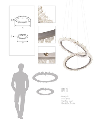 Halo Horizontal Chandelier