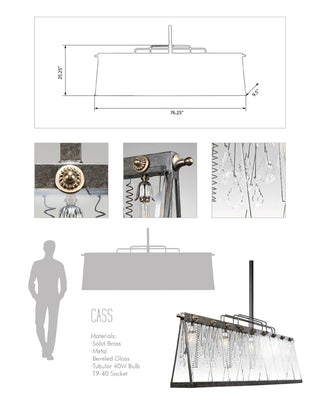 Cass Chandelier 73